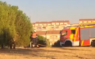 Bomberos De Salamanca En El Incendio De Los Alcaldes