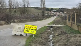 Carretera cortada para acceder a Vega de Tirados | S24H