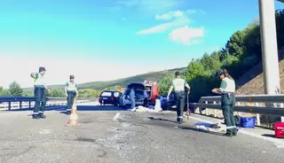 Accidente en la A-52