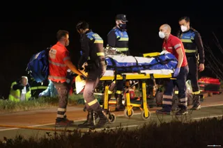 Alcohol y exceso de velocidad, las causas del accidente en la carretera de Aldeatejada con dos jóvenes implicados