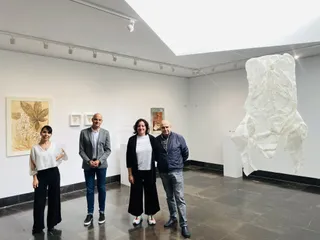 Santa Marta acoge la obra de dibujo, grabado y escultura de la artista multidisciplinar Sonia Cabello