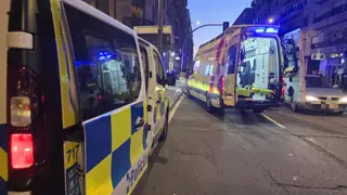 Un taxi atropella a una mujer en plena Gran Vía de Salamanca este sábado | S24H