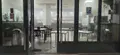 Imagen de los desperfectos ocasionados en el restaurante de la gasolinera del Recinto Ferial de Salamanca que ha sido asaltado en la madrugada de este domingo 16 de agosto