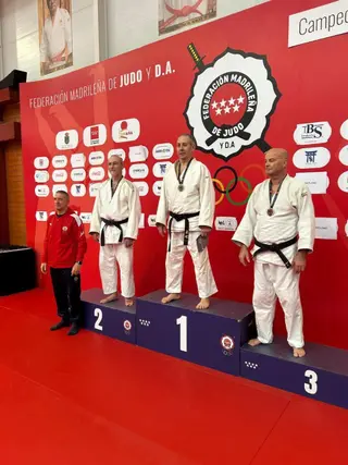 Julián Sánchez Herrero, el salmantino que revalida la Copa de España de Judo Veteranos en Madrid
