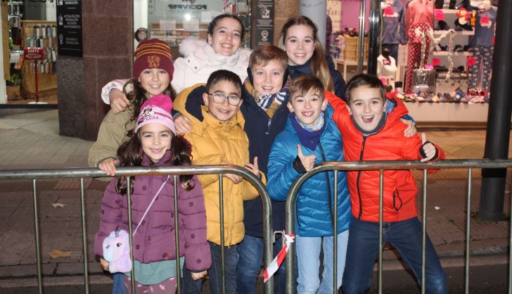 Ambiente en la Cabalgata de Reyes Magos en Salamanca