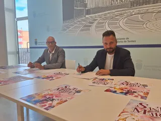 Juan Carlos Bueno y Norberto Flores presentan las fiestas de Santa Marta de Tormes