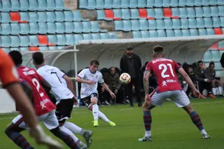Imagen de archivo del partido de ida entre Salamanca CF UDS - Real Ávila