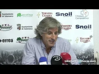 Rueda de prensa tras el Unionistas CF 1-0 Pontevedra CF