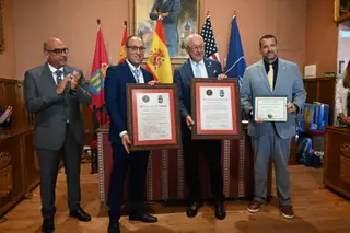 El Alcalde De Franklin Visita Ciudad Rodrigo Para Firmar La Declaración De Amistad | Ayuntamiento De Ciudad Rodrigo 