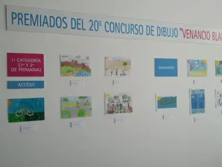 La Diputación entrega los premios del XX concurso de dibujo Venancio Blanco (1)