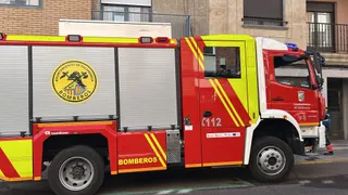Bomberos de Salamanca en un ncendio en la calle Fernando de Rojas (3)