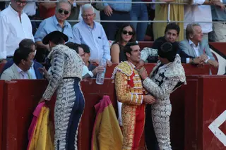 Emilio de Justo después de indultar a 'Buenasuerte' | Belén Hurtado