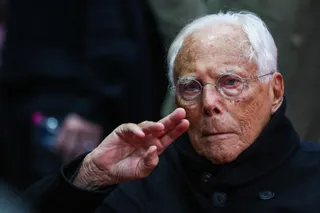 Giorgio Armani - Fabrizio Carabelli/SOPA Images v / DPA - Archivo