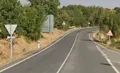 Imagen de la N-630 en Guijuelo