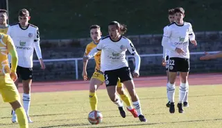 Willy, en el choque ante el Diocesanos | FOTO SALAMANCA24HORAS.COM