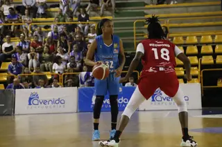 Jefferson, en el partido ante Gran Canaria | FOTO SALAMANCA24HORAS.COM