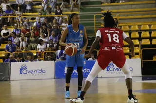 Jefferson, en el partido ante Gran Canaria | FOTO SALAMANCA24HORAS.COM