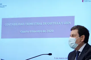 El consejero de Economía y Hacienda, Carlos Fernández Carriedo. | ICAL