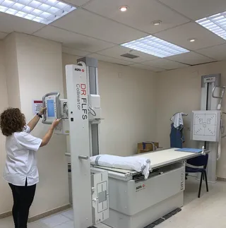 Equipo de radiología
