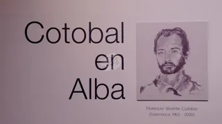 Florencio Cotobal revive en la Iglesia de Santiago