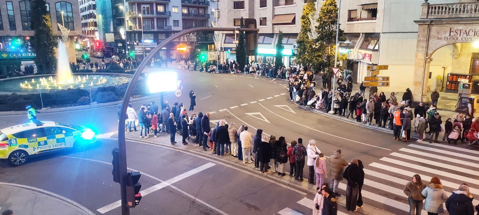 Los salmantinos esperan la llegada de los Reyes