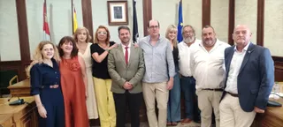 Ediles del PSOE, Tú Aportas y las no adscritas tras la moción de censura en Béjar.