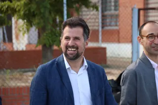 El secretario general del PSOE, Luis Tudanca