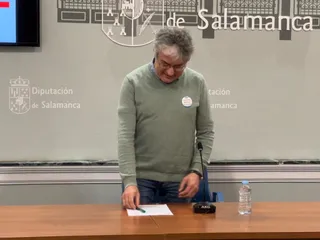 Fernando Rubio, portavoz del grupo socialista en la Diputación. Foto S24H
