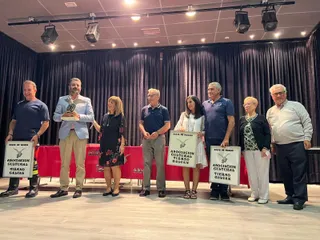 Entrega de premios de la Asociación Tierno Galván de Santa Marta
