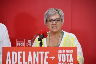 Elena Diego y Kevin Pérez, ofrecen una rueda de prensa donde abordarán cuestiones de actualidad en relación a la campaña electoral vinculada a políticas sociales para Salamanca