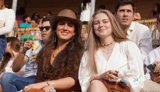 Ambiente en los tendidos de La Glorieta, sábado, 17 de septiembre. Foto Juanes