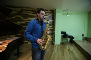 Conservatorio Superior de Música. Audición del aula de saxofón.