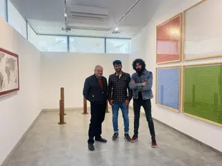 Exposición Salim Malla en la Sala Delibes
