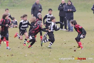 El Salamanca Rugby Club realiza una jornada de cantera