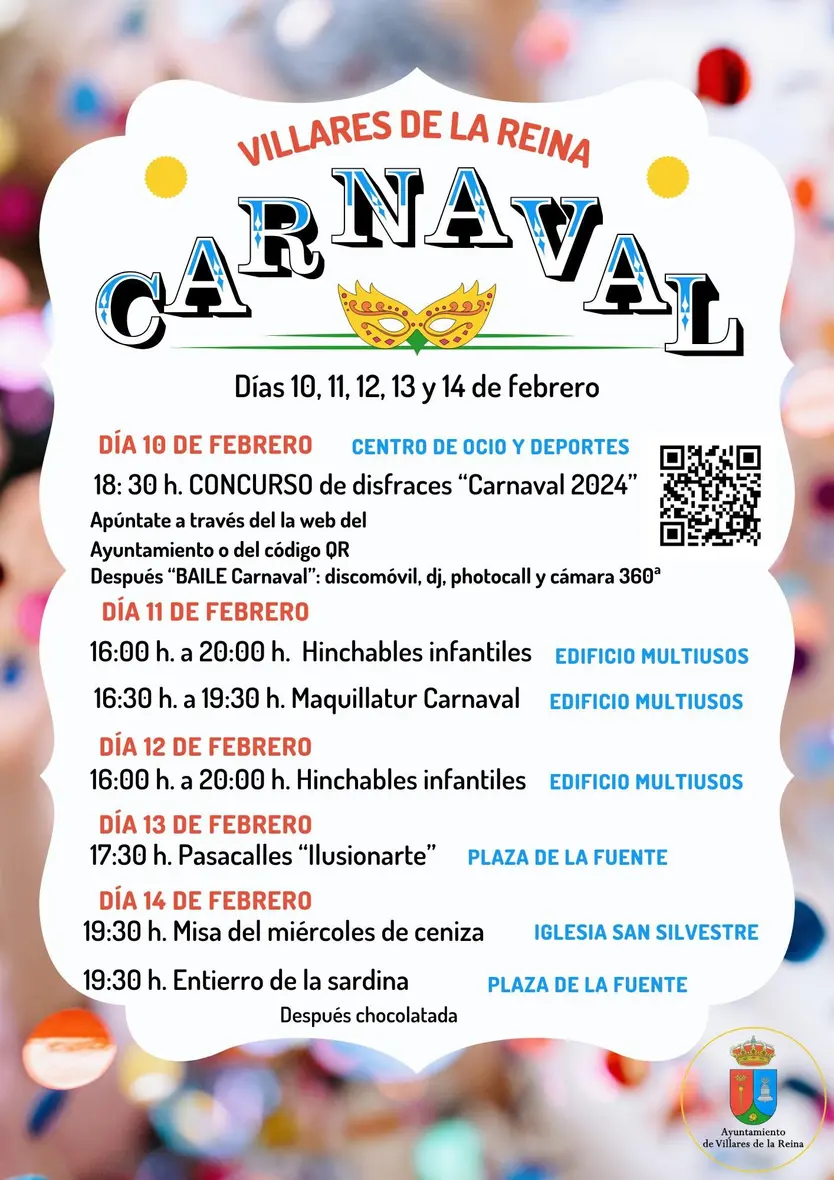 Cartel carnaval 2024