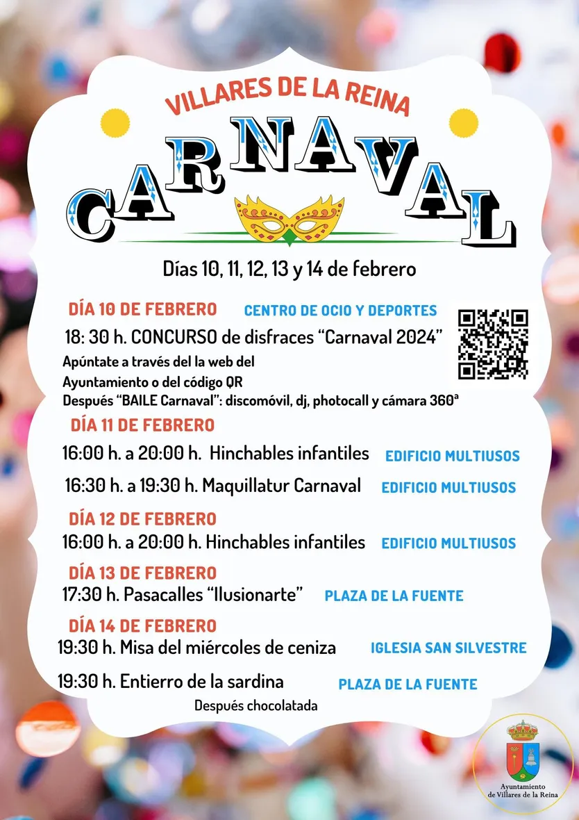 Cartel carnaval 2024