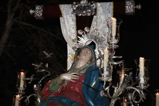 Procesión Vía Matris de la Cofradía de la Vera Cruz, Semana Santa 2024