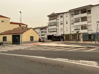 Zona del barrio de San Lázaro donde se ha ubicado una nueva farola