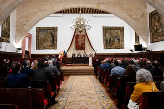 Clausura de la VI edición de los Premios Blogs Jurídicos de Oro en el Paraninfo | Foto: Comunicación USAL