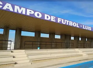 Campo de fútbol Luis García. Foto de Google