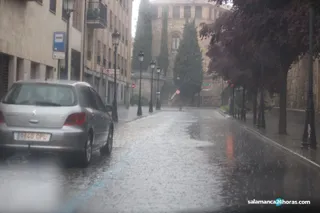 Lluvia en Salamanca (2)