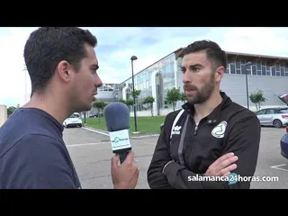 Declaraciones de Isaac Manjón tras el partido contra el Tarazona