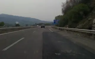 Estado actual del puerto de Béjar en dirección Baños de Montemayor (1). Foto, UPL.