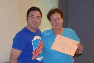Entrega diplomas curso internet Alba