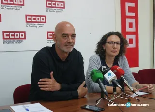Emilio Pérez y Laura Mayo