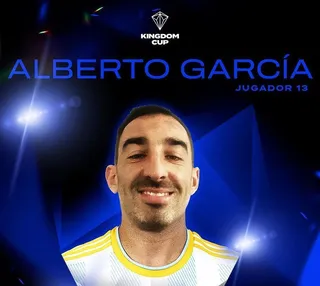 Alberto García, jugador número 13 de Saiyans