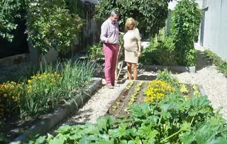 Los alumnos de Empleo Verde remodelan el jardín de la Escuela de Hostelería