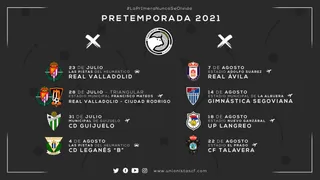 Cartel de la pretemporada de Unionistas / FOTO: Unionistas CF
