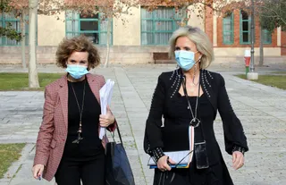 Carmen Pacheco y Verónica Casado