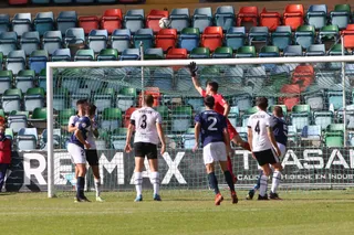 Imagen del partido entre Salamanca CF UDS y Marino de Luanco / FOTO SALAMANCA24HORAS.COM